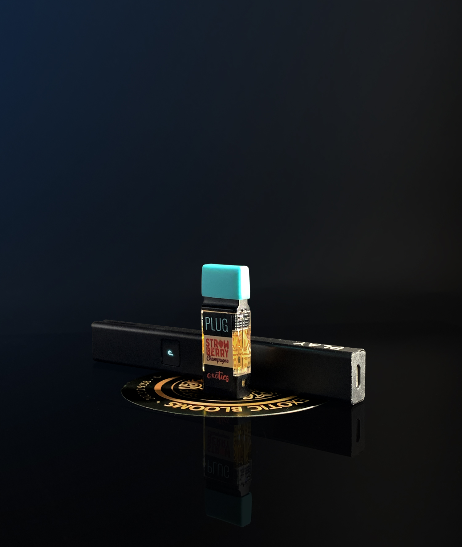 Plug N Play Starter Pack Battery Kit + 1g Pod Exotic Blooms