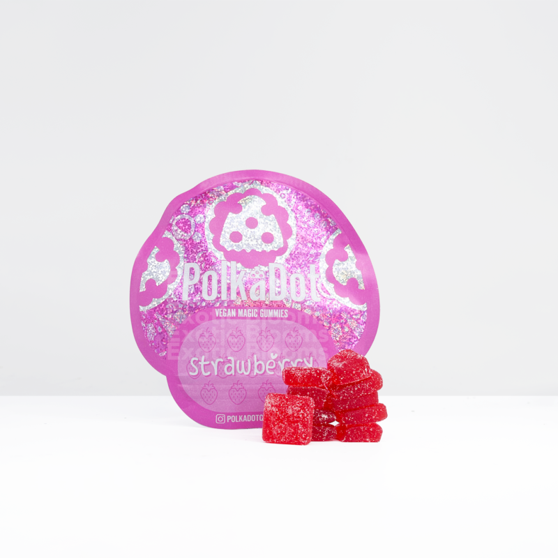 PolkaDot Magic Mushroom Gummies 4g Exotic Blooms Experience