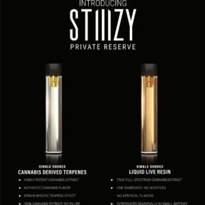 Stiiizy Cannabis Derived Terpenes Pod WASHINGTON DC VIRGINIA